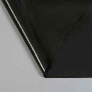 Плёнка полиэтиленовая для пруда, толщина 350 мкм, 3 5 м, рукав (1,5 м 2), чёрная