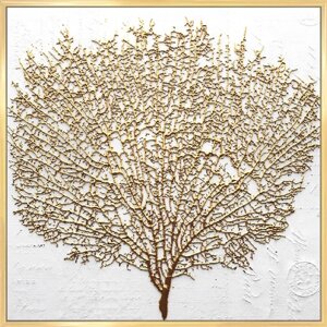 Репродукция картины «Вечное дерево», 50х50 см, рама 20-005