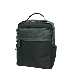 Сумка-рюкзак, отдел на молнии, цвет черный 35х30х15см