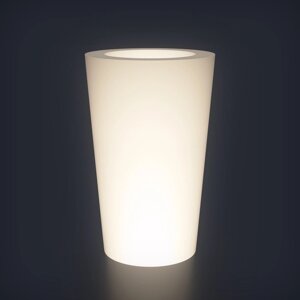 Светодиодное кашпо Cone M, 69 109.5 69 см, IP65, 220 В, свечение белое