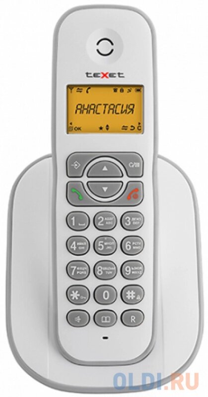 Радиотелефон DECT Texet TX-D4505A Dect бело-серый - сравнение