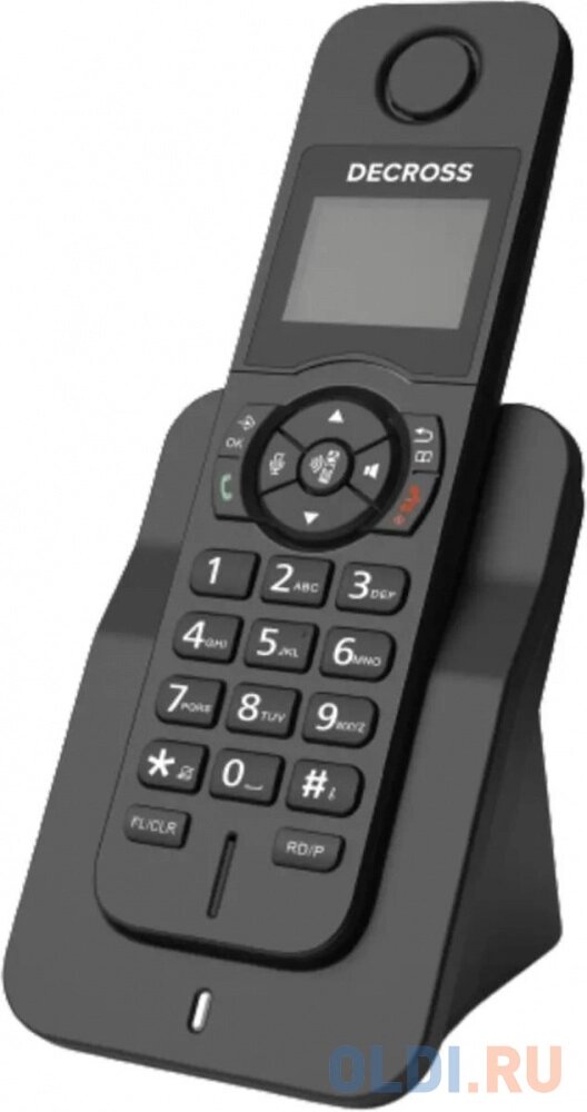 Р/Телефон Dect Decross DC1005 черный АОН - выбрать