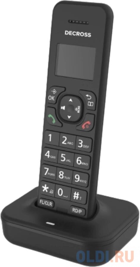 Р/Телефон Dect Decross DC1102B черный АОН - заказать