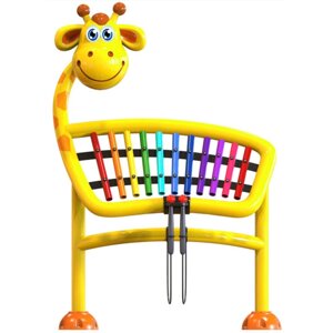 Ксилофон для детских игровых площадок "Жирафик"