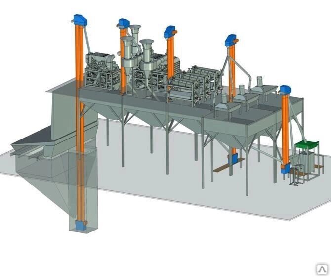 Зерноочистительный комплекс ЗАВ-40 - ЭлМедиа Групп