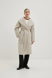 Finn-Flare Стеганое пальто прямого кроя XL