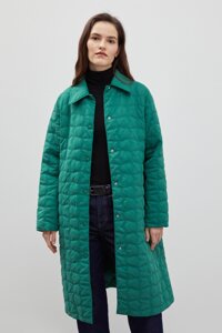 Finn-Flare Стеганое пальто с отложным воротником XL