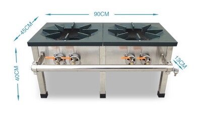 Газовая плита 2-конфорки, 2 регулятора огня от компании ICEKITCHEN - фото 1