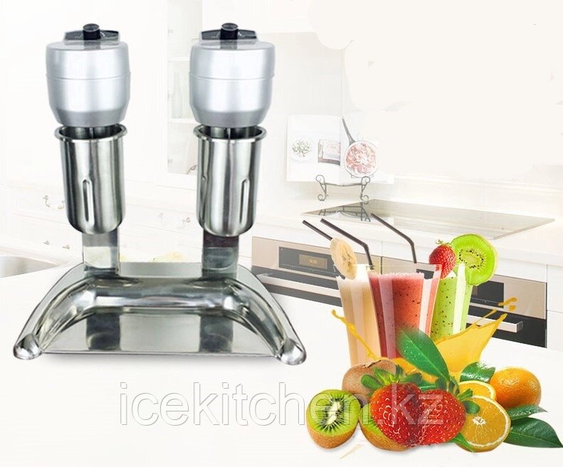 Миксер коктейля для молочных коктейлей 2 стакана от компании ICEKITCHEN - фото 1