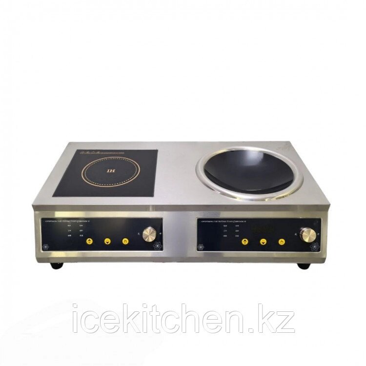 Плита индукционная 2 конфорки F34L 2 в 1 от компании ICEKITCHEN - фото 1