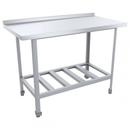 Стол разделочный с бортом С-600*600*870 мм от компании ICEKITCHEN - фото 1