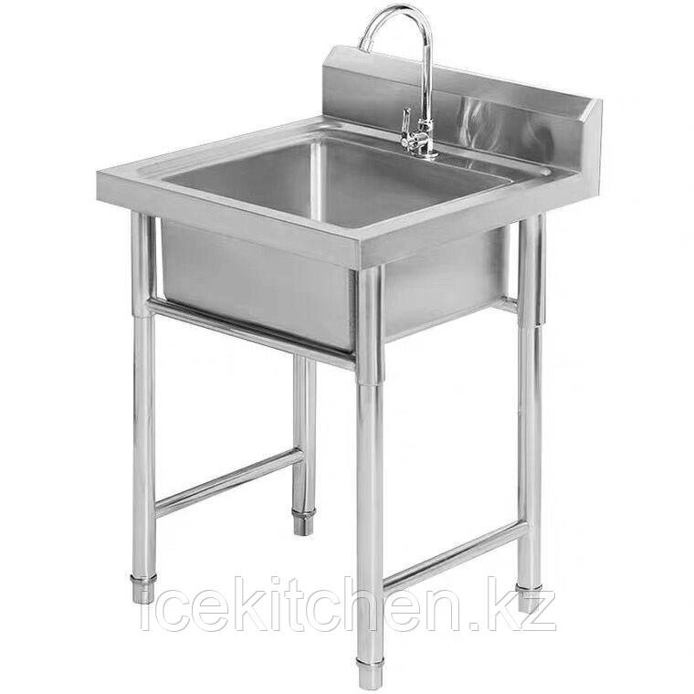 Ванна моечная цельнотянутая (стандарт) 1-секционная от компании ICEKITCHEN - фото 1