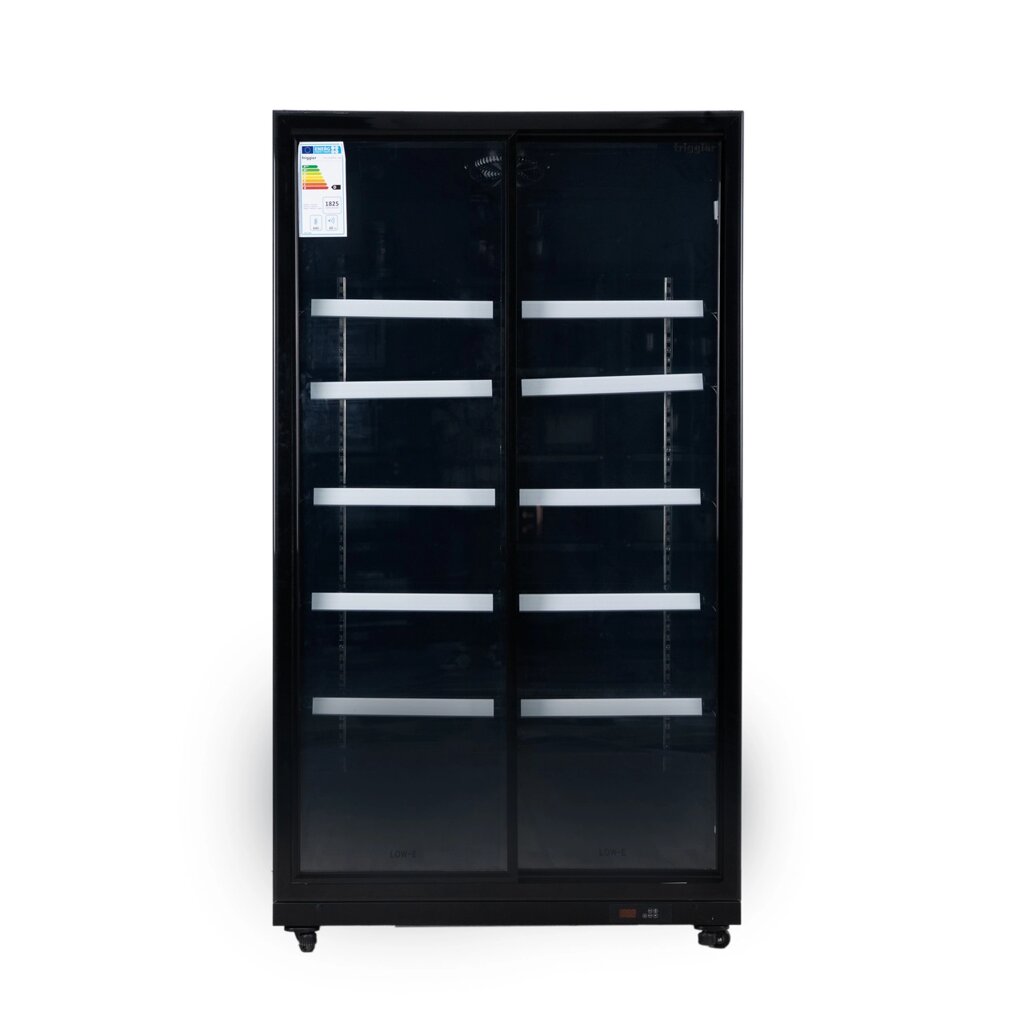 Витринный холодильный шкаф J IVGC-2D-6020WA (slide) от компании ICEKITCHEN - фото 1