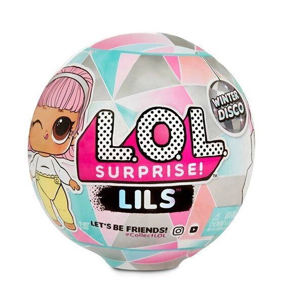 Кукла-сюрприз MGA Entertainment в шаре LOL Surprise Winter Disco Lil Sisters & Lil Pets, 559672\560319 - интернет магазин