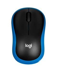 Мышь компьютерная Mouse wireless LOGITECH M185, Blue