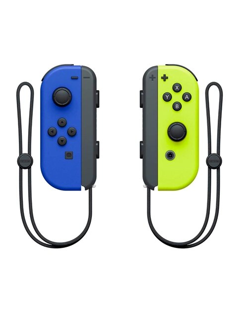 Игровой контроллер Nintendo Joy-con Yellow/Blue - наличие