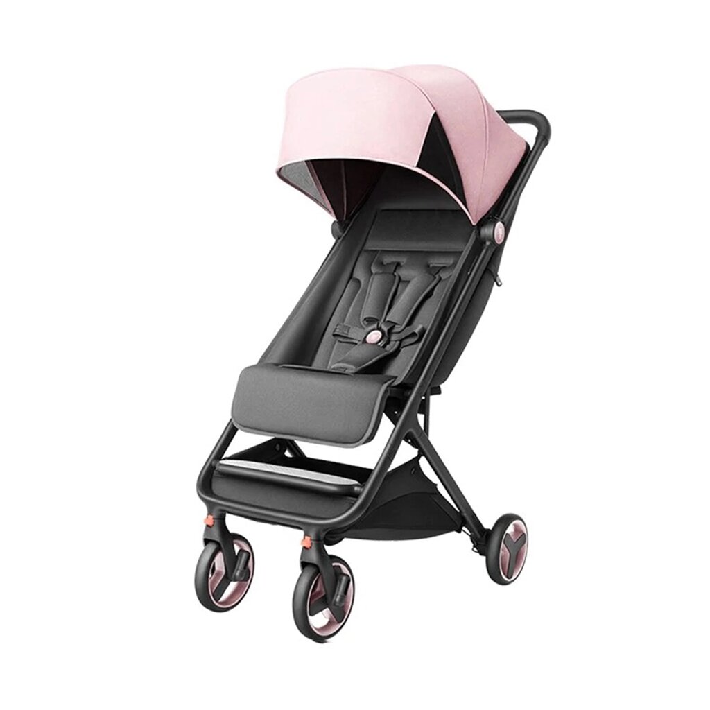 Детская коляска Qborn MITU Folding Baby Stroller Pink - обзор