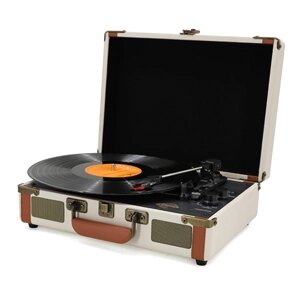 Проигрыватель виниловый Ritmix LP-130B белый от компании icopy - фото 1