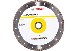 Диск алмазный ECO Universal Turbo (230х22.2 мм) Bosch 2608615039