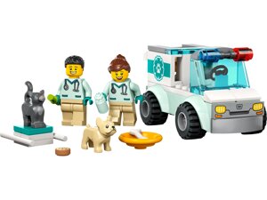 LEGO: Спасательный фургон ветеринара CITY 60382