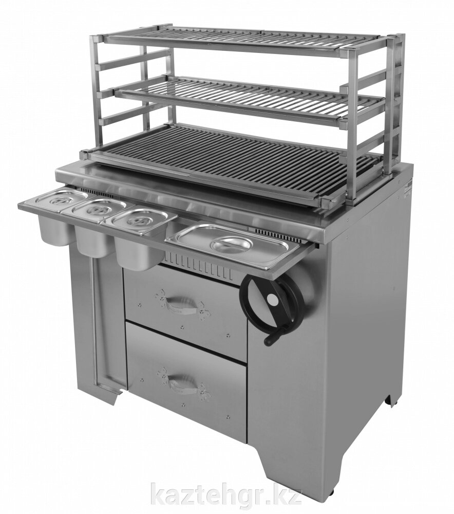 Мангал многофункциональный угольный УММ/2 (ROBATA) Grill Master - Астана