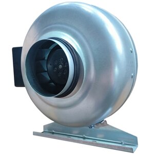 Вентилятор канальный круглый V (AC1)- 100 (металлический корпус) (0,06 кВт; 0,3А)