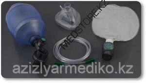 Мешок для ручной ИВЛ типа Амбу, для новорожденных (неонатальный), одноразовый, V 280 мл, с резервуарным мешком