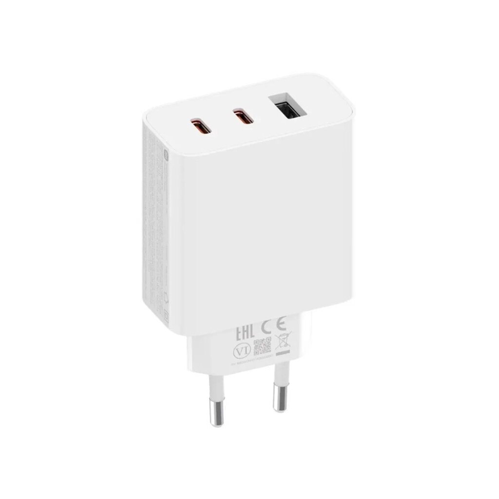 Зарядное устройство Xiaomi 67W GaN Charger 2C1A EU - заказать
