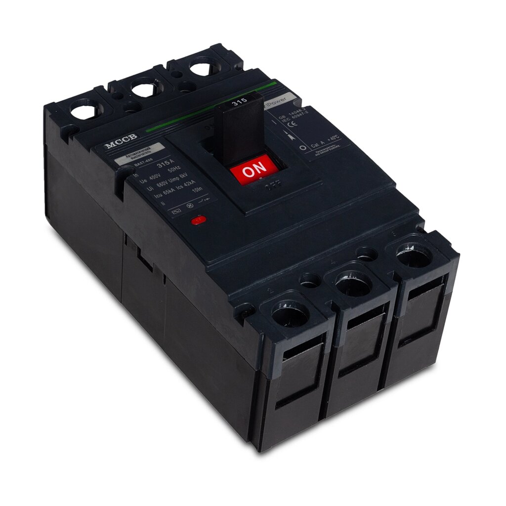 Автоматический выключатель iPower ВА57-400 3P 315A - сравнение