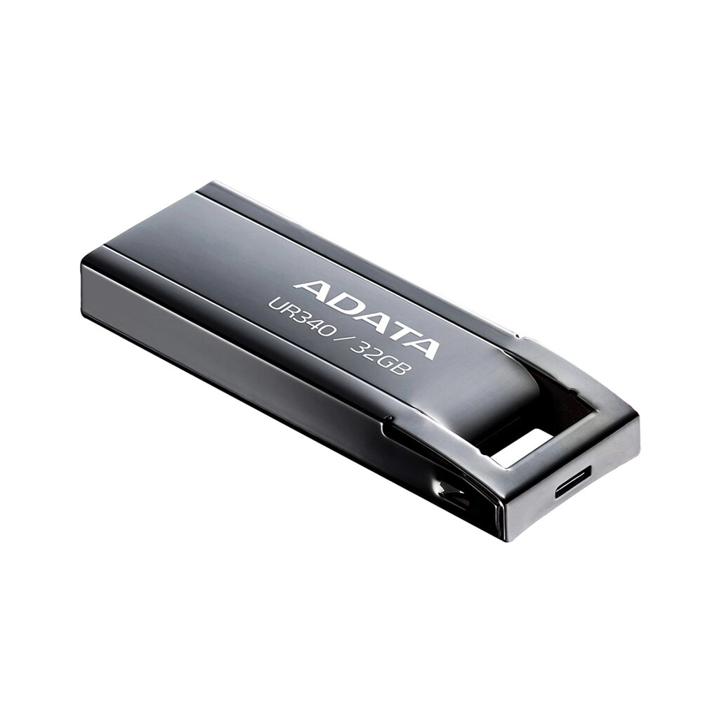 USB-накопитель ADATA AROY-UR340-64GBK 64GB черный - распродажа