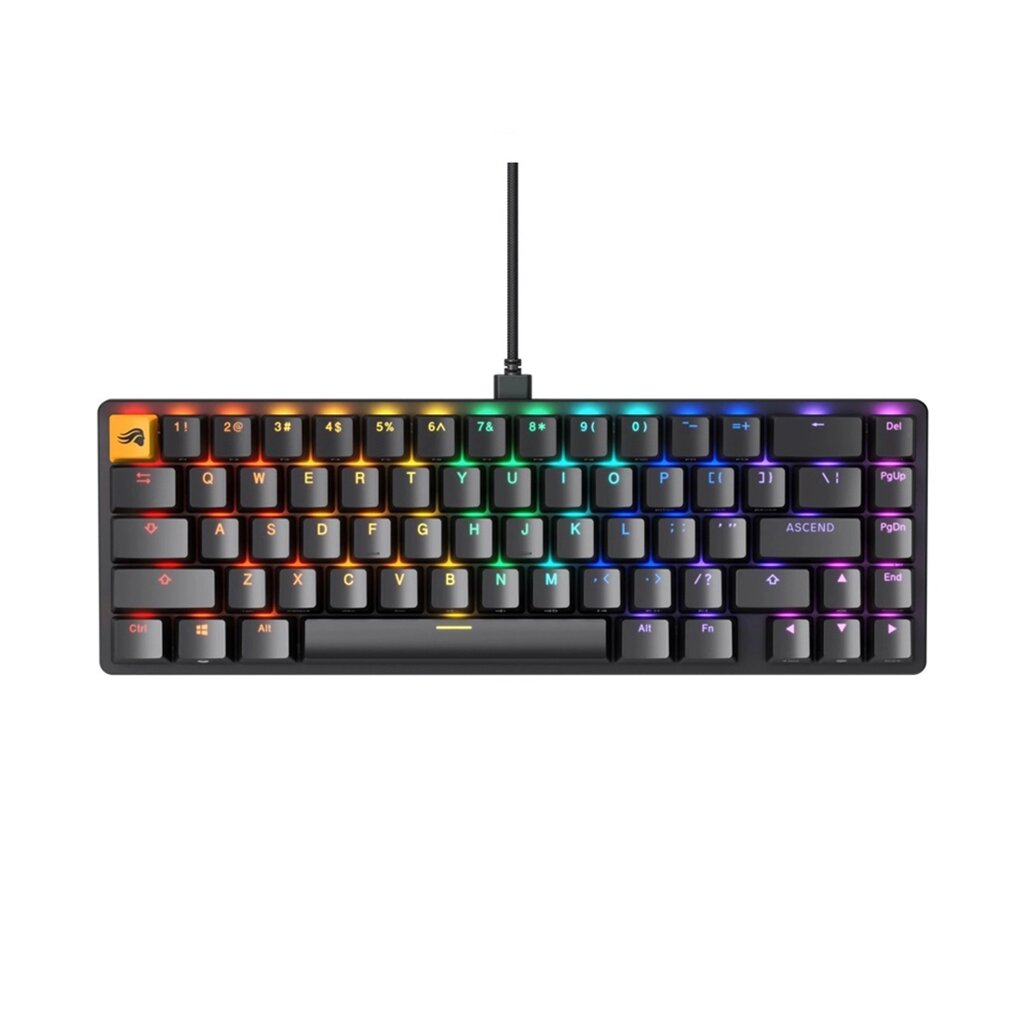Клавиатура glorious GMMK2 compact black (GLO-GMMK2-65-fOX-B) - описание