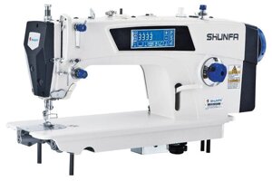 Компьютерная прямострочная швейная машина c увеличенной рабочей поверхностью для все видов тканей SHUNFA S8-D5