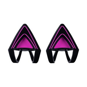 Накладные кошачьи ушки на гарнитуру Razer Kitty Ears for Kraken - Neon Purple