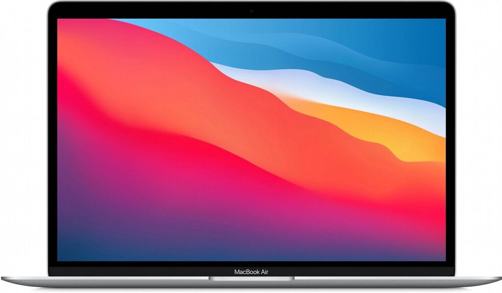 Ноутбук apple macbook air 13,3 apple chip M1/8gb/SSD 256gb/silver/IOS (MGN93RU/A) - доставка