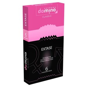 Презервативы текстурированные тонкие DOMINO CLASSIC Extase