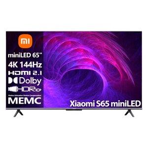 Телевизор Xiaomi S65" miniLED [65"165см) 4К 144Гц]