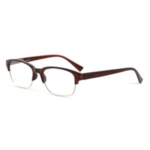 Готовые очки GA0141 (Цвет C2 коричневый диоптрия +3,5 тонировка Нет)