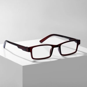 Готовые очки GA0186 (Цвет C2 Кофейный диоптрия 3тонировка Нет)