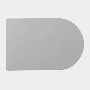 Салфетка сервировочная на стол 'Тэм'45x29,5 см, цвет светло-серый (комплект из 12 шт.)