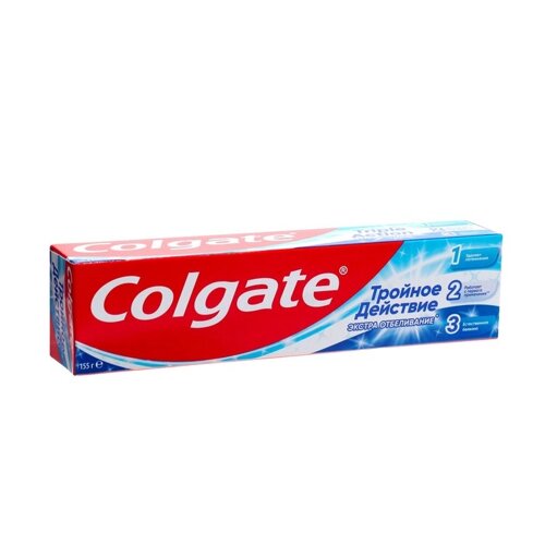 Зубная паста Colgate 'Тройное действие'экстра отбеливание, 100 мл