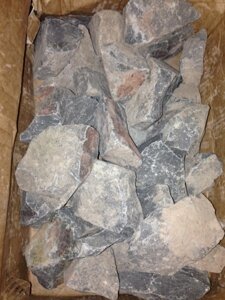 Камень для саун порфирит 20 кг кор ОК-006