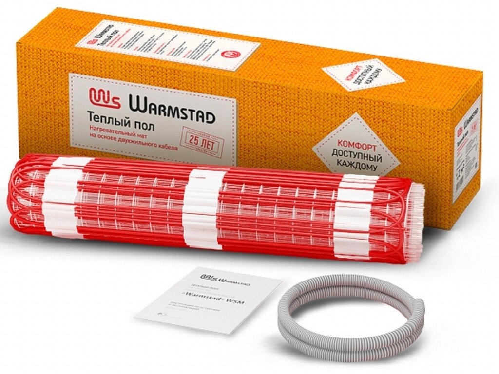 Мат нагревательный «Warmstad» WSM 680 Вт 4,50-12.5 кв. м. от компании Магазин "Все печи KZ" - фото 1