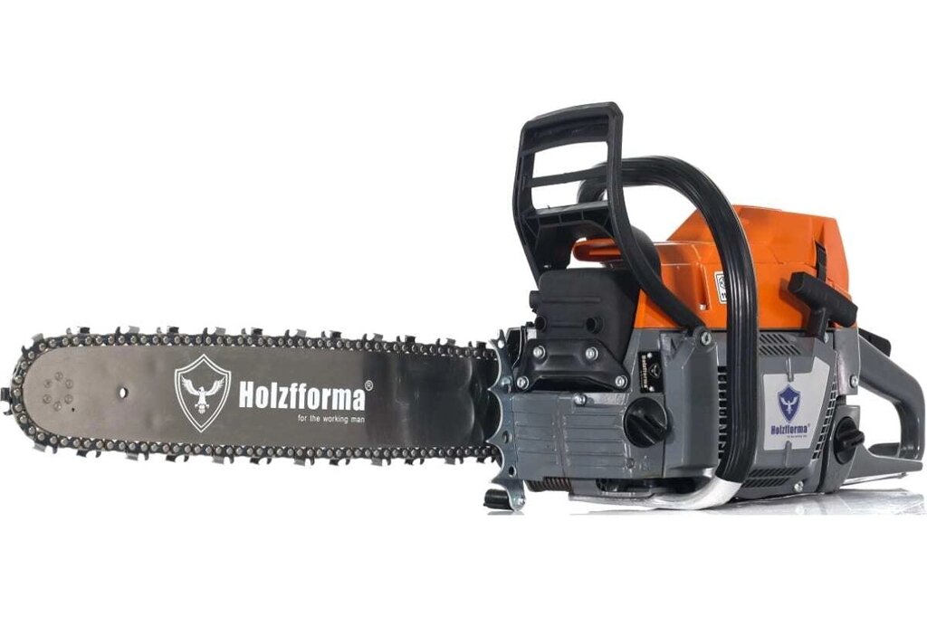 Бензопила G372XP полный обхват рукоятки шина 50 см Holzfforma CS37288GY20 от компании HOLZFFORMA - фото 1