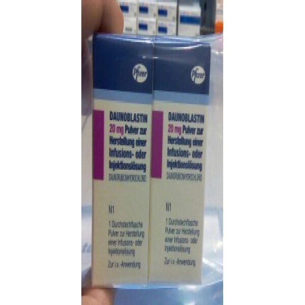 Даунобластин (Даунорубицин) DAUNOBLASTIN 20MG (DAUNORUBICIN) 1 Шт от компании Deutsche Medizin - фото 1