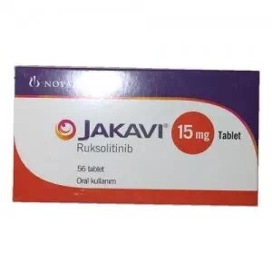 Джакави Jakavi (Руксолитиниб Ruxolitinib) 15 мг/56 таблеток от компании Deutsche Medizin - фото 1