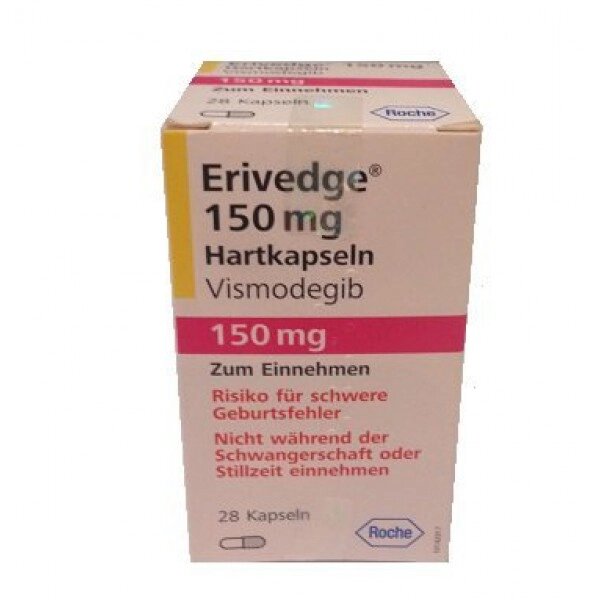 Эриведж Erivedge (Висмодегиб) 150 мг/28 капсул от компании Deutsche Medizin - фото 1