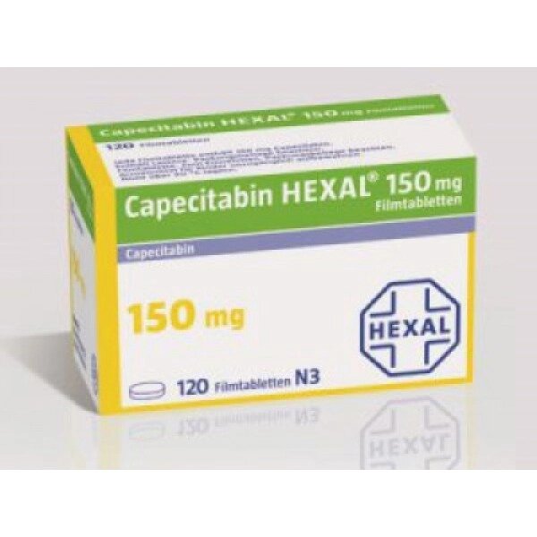 Капецитобин Capecitabin Hexal 150MG/120 шт от компании Deutsche Medizin - фото 1