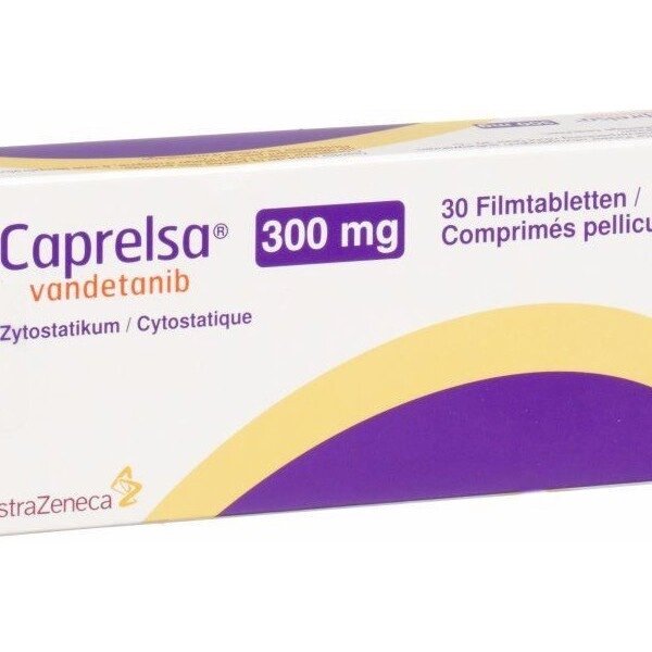 Капрелса Caprelsa (Вандетаниб) 300 мг/30 таблеток от компании Deutsche Medizin - фото 1
