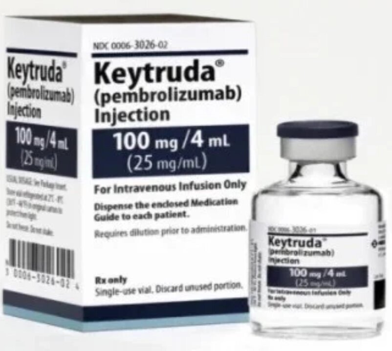 Кейтруда Keytruda (Пембролизумаб / Pembrolizumab) 25MG/ML (100MG) 4ML от компании Deutsche Medizin - фото 1