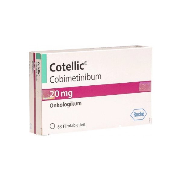 Котеллик Cotellic (Кобиметиниб) 20 мг/63 таблетки от компании Deutsche Medizin - фото 1